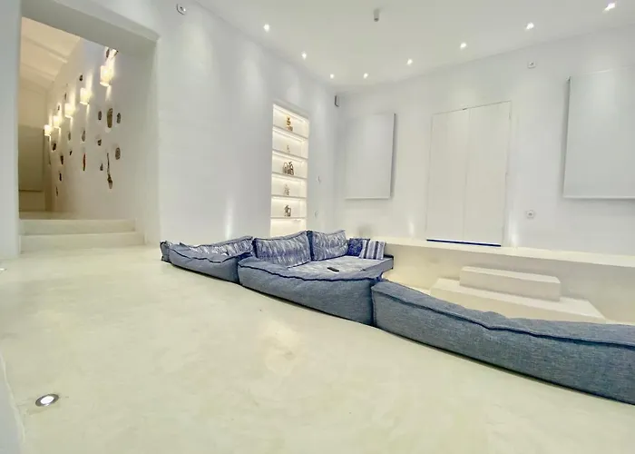 بيت للعطل Narkissos, 19th Century Cycladic Stone House